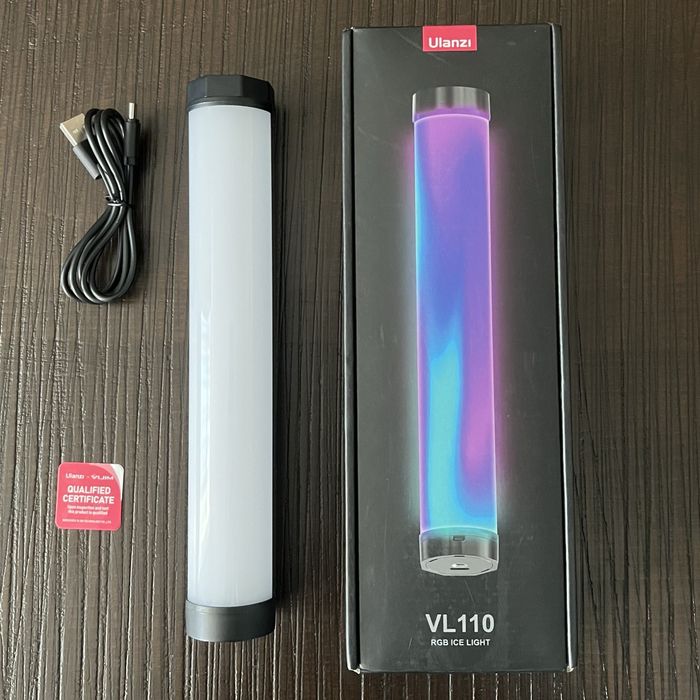 Постійне фото/відео світло Ulanzi VL110 RGB tube light