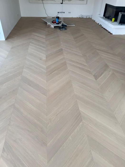Jodełka francuska dębowa 15x120x600 Select Luna Olejowosk UV