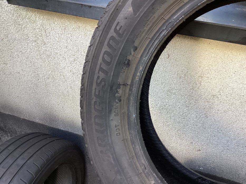 BRIDGESTONE 195/60r16 2szt opony lato letnie 6.4mm 2020r