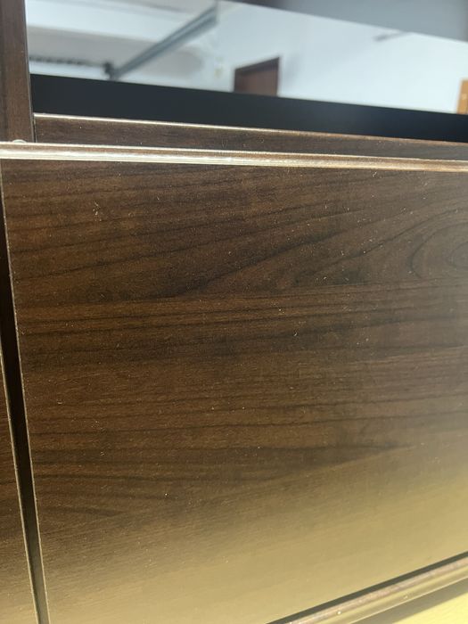 Aparador/comoda tipo cor nogueira