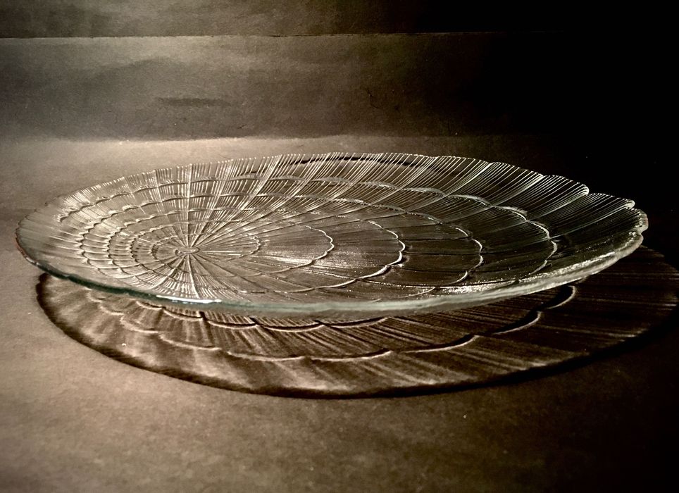 VIDRO TEMPERADO - travessa com 32 cm/s - sem uso