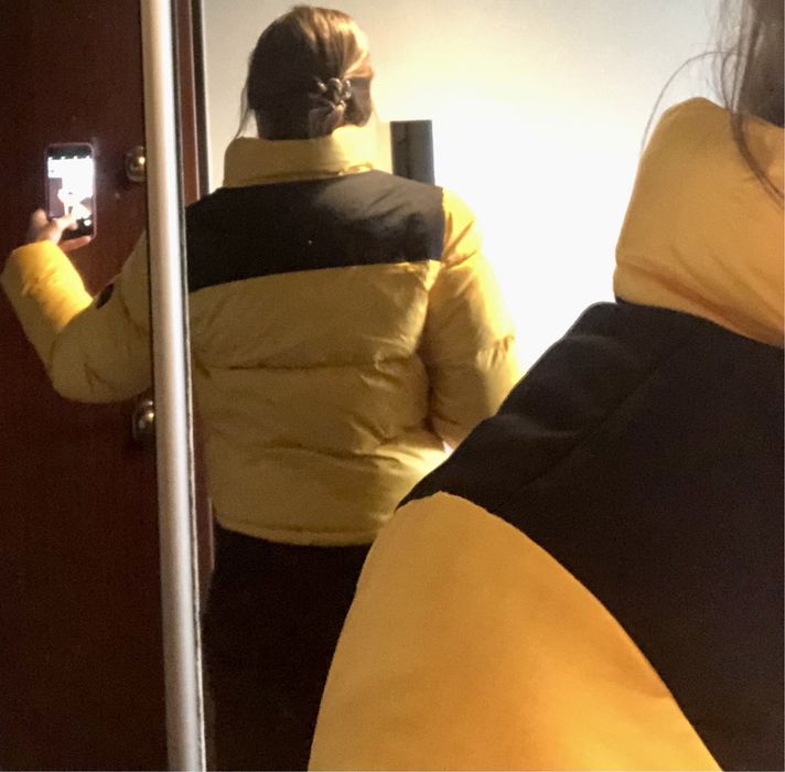 SuperDry 38 M żółta puchowa nowa z metkami