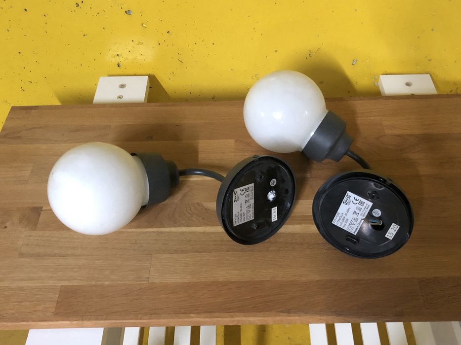 2x Candeeiros de parede Vitemolla IKEA