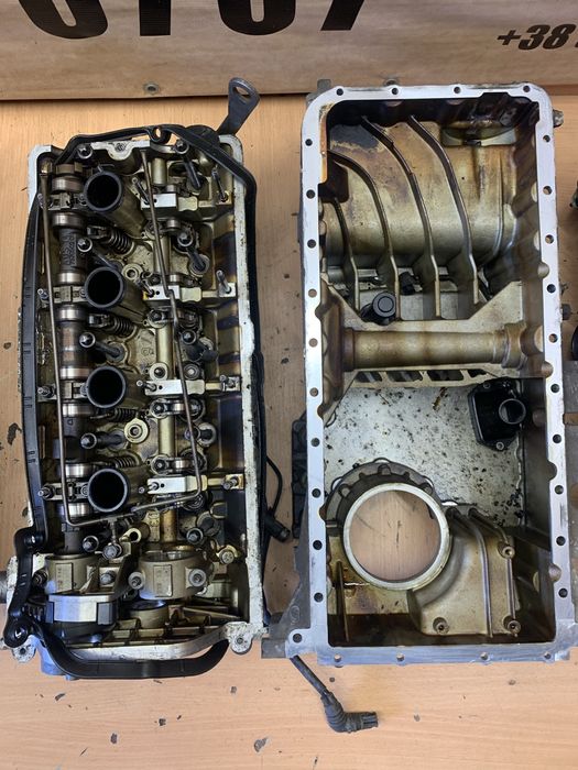 Двигун BMW n62b48 мотор БМВ н62б48 по запчастинах деталях розбірка