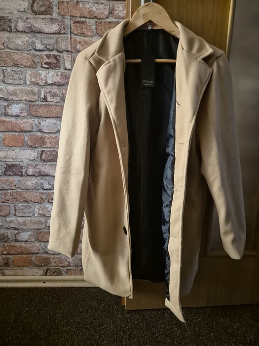 Płaszcz męski beżowy