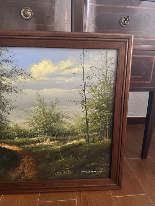 Quadro pintura à mão