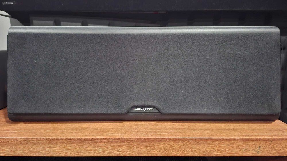 Coluna Central Sonus faber Principia C – Como Nova (C/ Caixa Orig.)