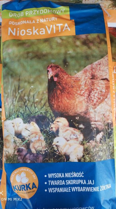 Nioska Vita  pasza dla kur niosek 18% białka
