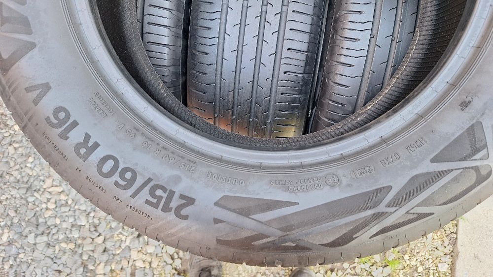 Opony letnie Continental 215/60 16, 2021rok