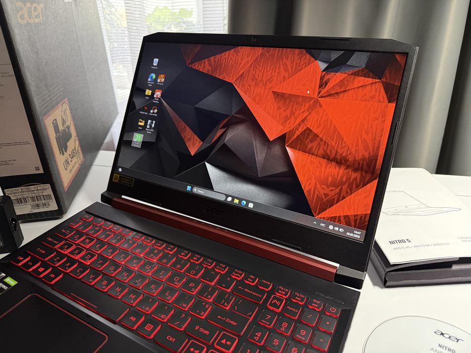 Acer Nitro 5 / 144Hz/GTX1650Ті/Ryzen5/16GB/Ноутбук.
