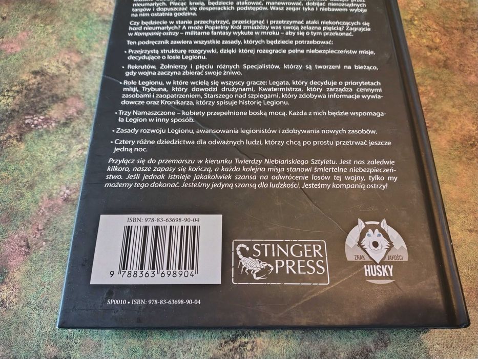 Kompania Ostrzy podręcznik RPG