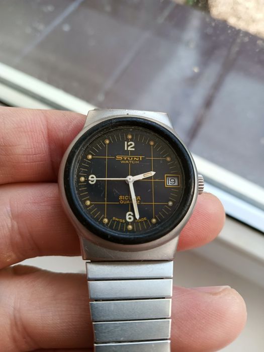Stunt Watch Sicura Swiss dwa zegarki