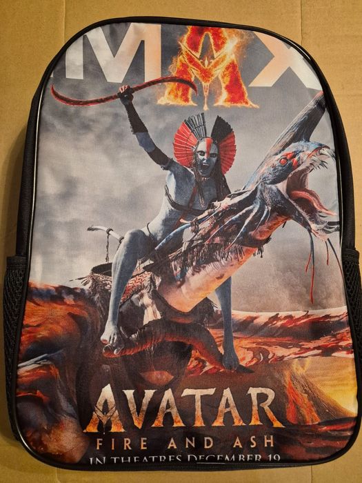 Plecak młodzieżowy Uniseks druk 3D z filmu Avatar Fire and Ash NOWY