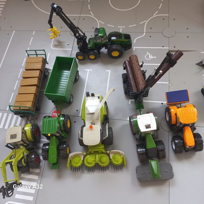 Siku skala 1:50 Zestaw traktorów przyczep Cena dot Traktora z piaskarka