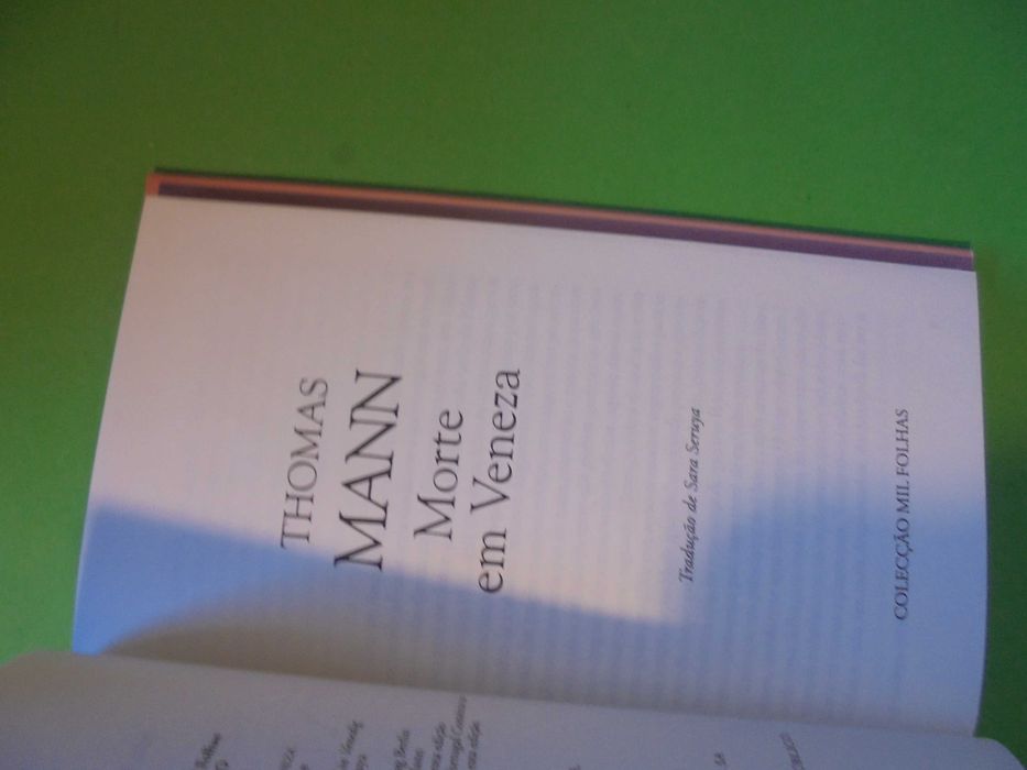 Mann (Thomas);Morte em Veneza