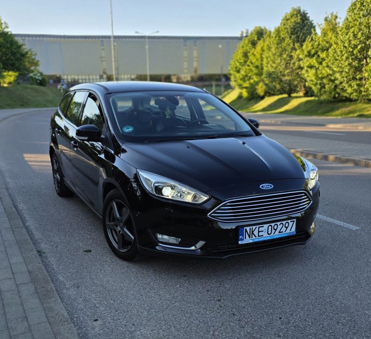 Ford Focus MK3 Lift 2.0TDCI 150 koni 2015r AUTOMAT* TITANIUM*LED×BIXENON