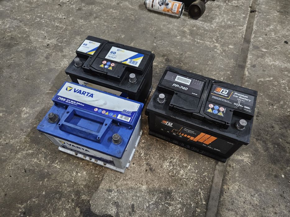 Akumulator różne od 60ah/62ah/72ah/74ah/100ah