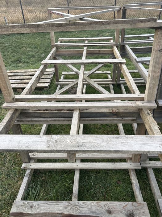 Palety drewniane, palety jednorazowe, skrzyniopalety