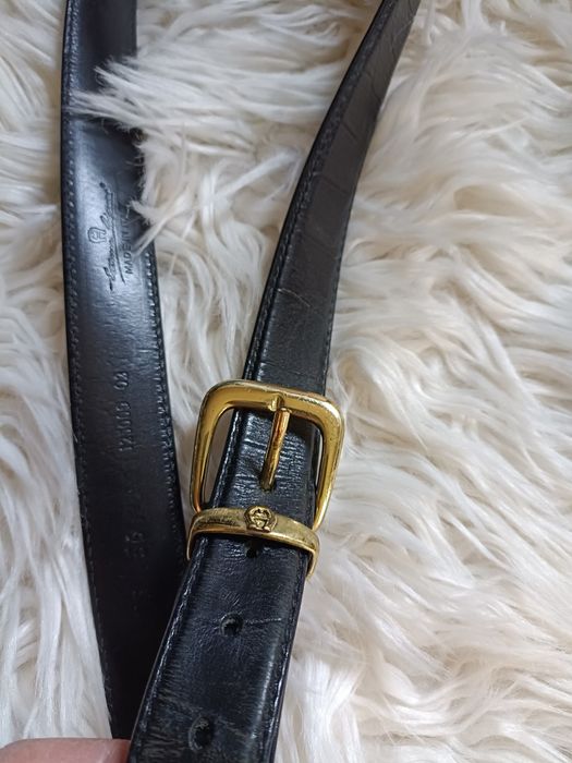 Pasek Aigner skórzany