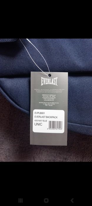 Plecak everlast nowy granatowy