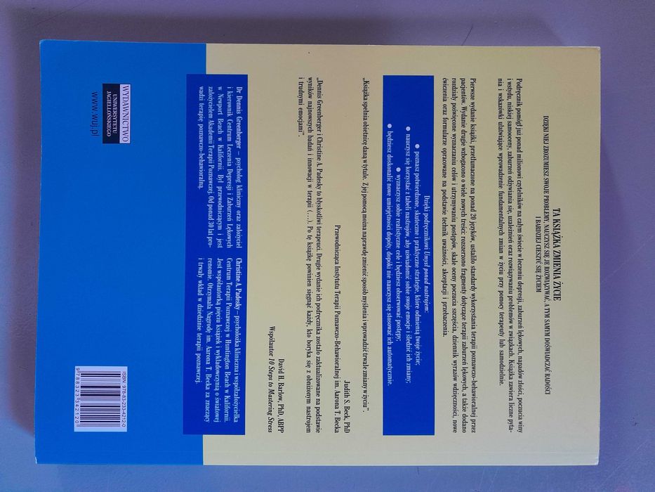 Umysł ponad nastrojem. Zmień nastrój poprzez zmianę sposobu myślenia