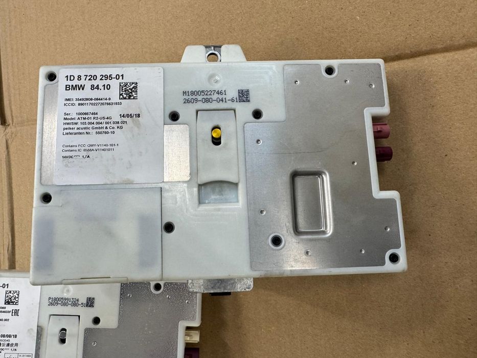 Sprzedam moduły BMW moduł sterownik Telematic g01 g30 g05 g02
