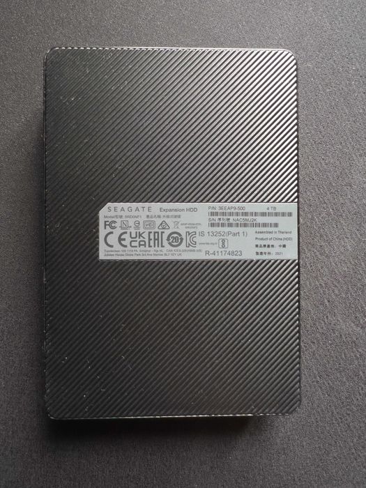 Seagate Expansion Portable 4TB HDD – stan JAK NOWY, tylko 2063h, CDI 100% zielone