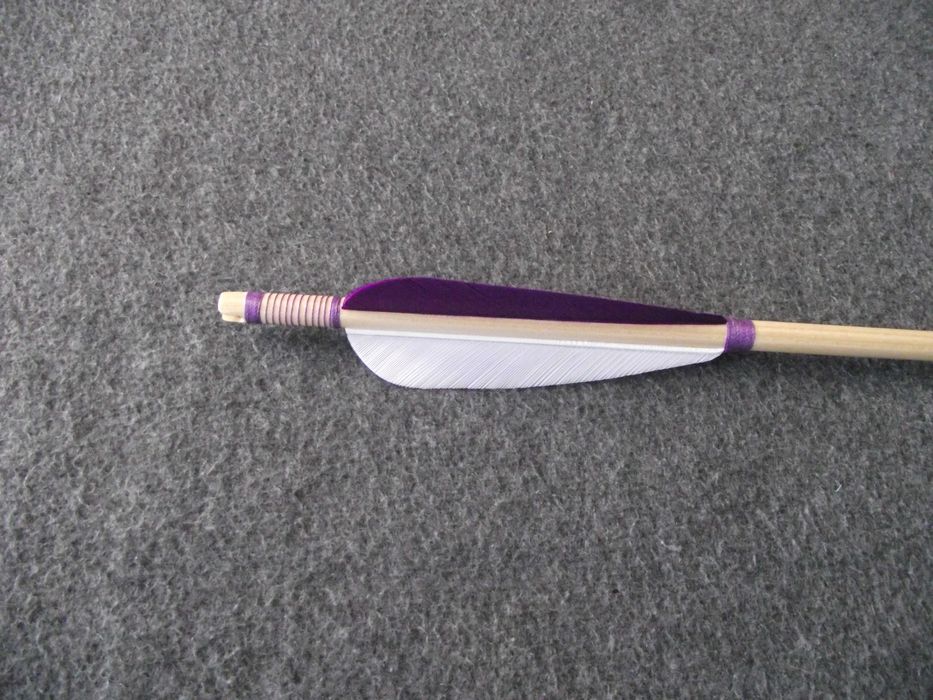 45-50 świerk nr 527 Komplet 32" strzał do łuku strzała drewniana
