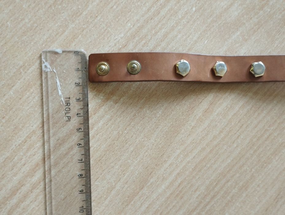 Bransoletka, bransoleta Ochnik skórzana