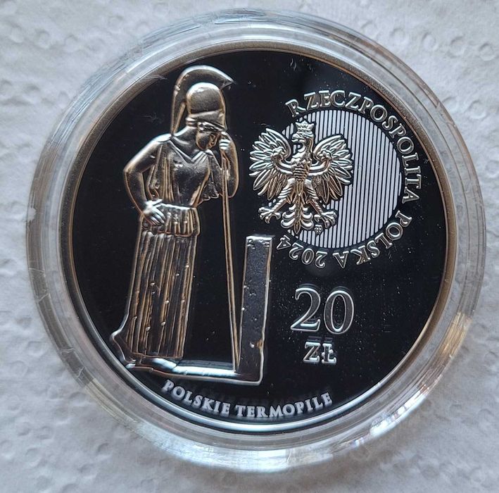 Kolekcjonerskie 20 zł 2024 r Polskie Termopile - Głogów