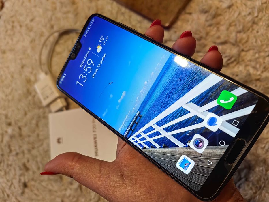 Huawei P20 PRO 128GB trzy aparaty camera leica pro niebieski twinlight