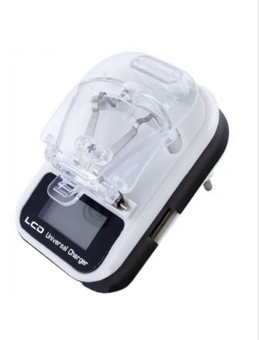 Зарядний пристрій акумуляторних батарей жаби HY02 LCD (1323)