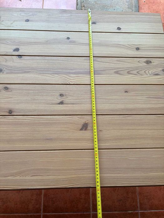 Secretaria Ikea de madeira e metal 110x70x75cm