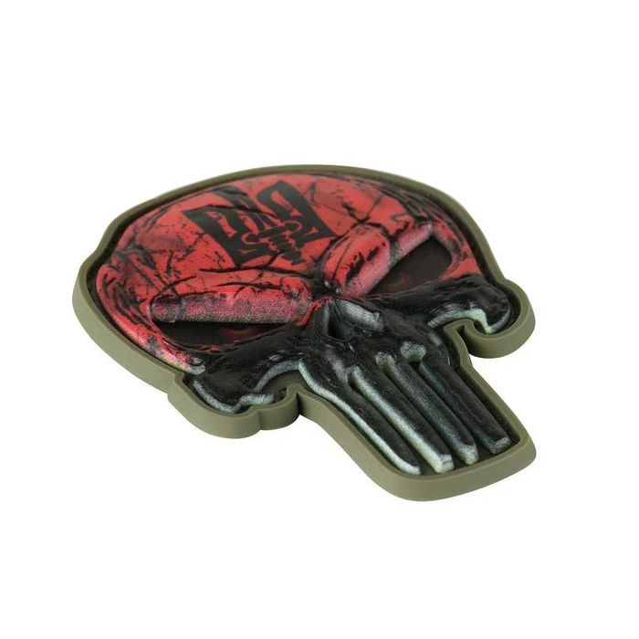 М-Тас нашивка Punisher Червоний