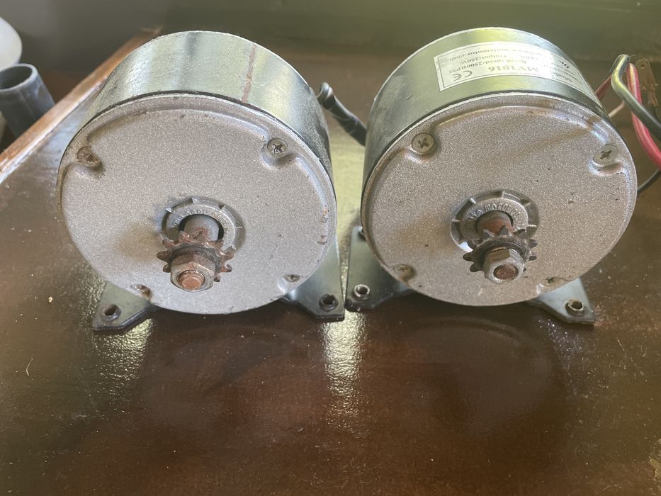 Motores eléctricos 24 v impecáveis