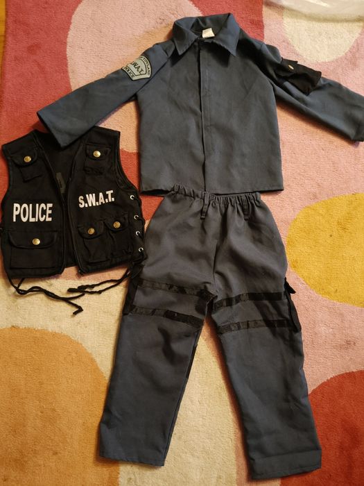 Karnawał strój policjanta