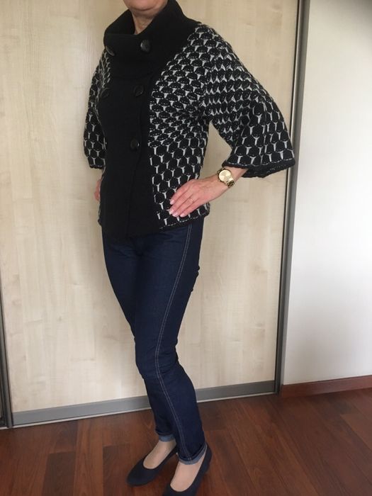 Nowy sweter benetton m/l alpaka wełna