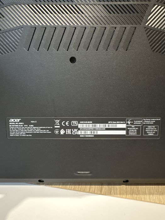 Laptop gamingowy Acer