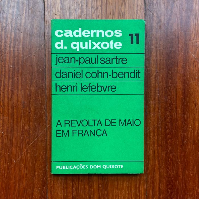 Sartre, Cohn-Bendit, Lefebvre - A Revolta de Maio em França (ed. 1968)