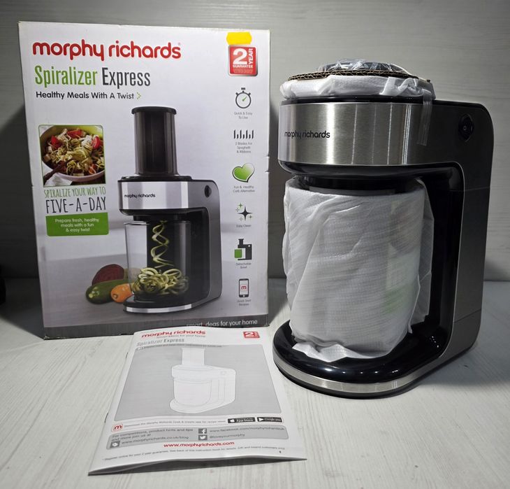 **Nowa szatkownica Spiralizer Morphy Richards-Stówka Grudziądz**