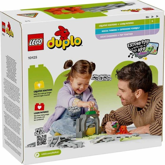 LEGO DUPLO 10425 TUNEL i tory kolejowe