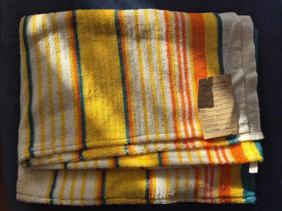 Ręcznik bawełniany nowy PRL