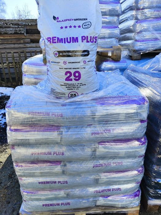 Węgiel Groszek Premium Plus 29 MJ/kg bez spieków