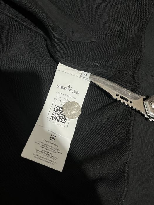 Зіп худі Stone Island | Stone Island Zip Hoodie Black | зипка стон
