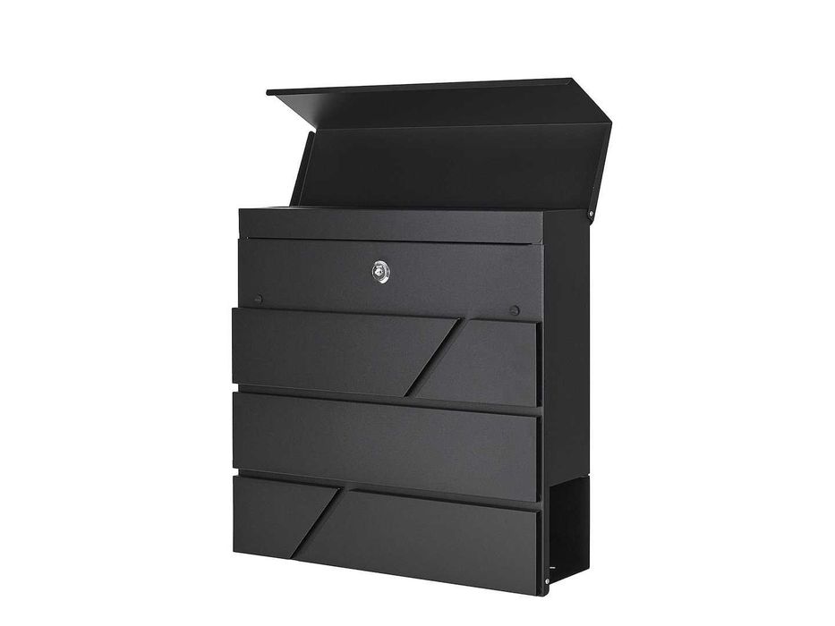 Поштова скринька 36,7x37x10 см антрацит Почтовый ящик