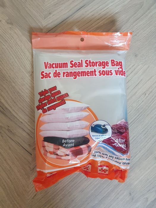 Worek próżniowy wiszący do szafy 70x105 cm