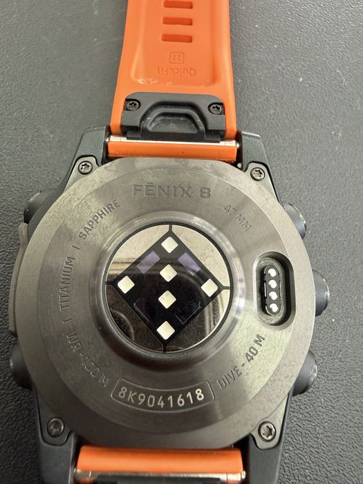 Garmin Fenix 8 safira/amoled 47 mm, igual a novo