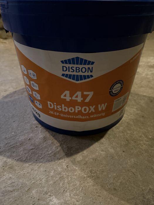 Dispopox nowa 10 litrow kolor szary