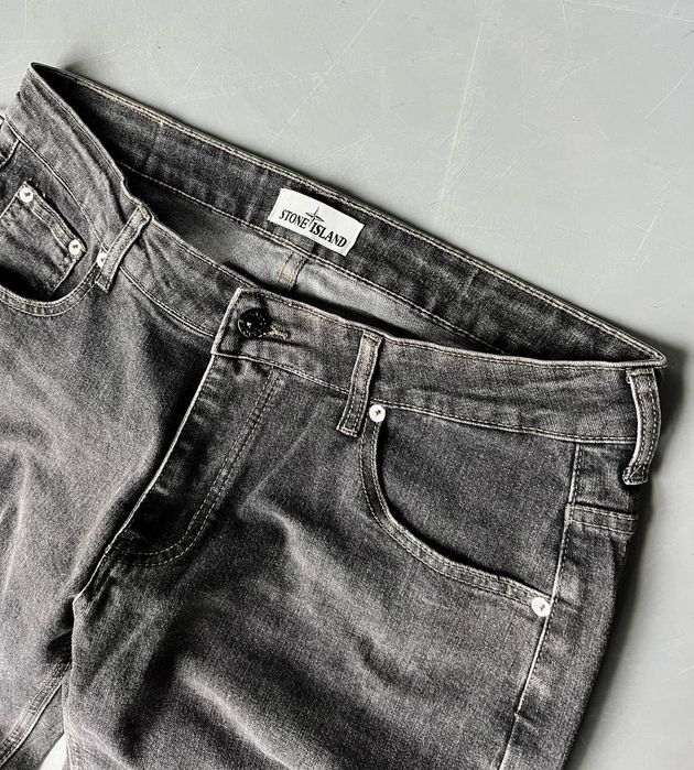 Джинси Stone Island | Штани Стон Айленд | Прямі Брюки Стонік | Джинсы