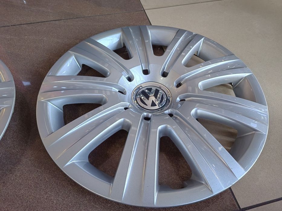 Kołpaki VW 16" Komplet Org 5NO Bardzo ładne Passat Golf Caddy Touran